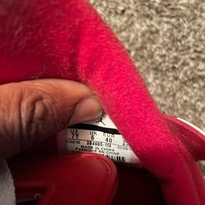 White gym red Retro 6